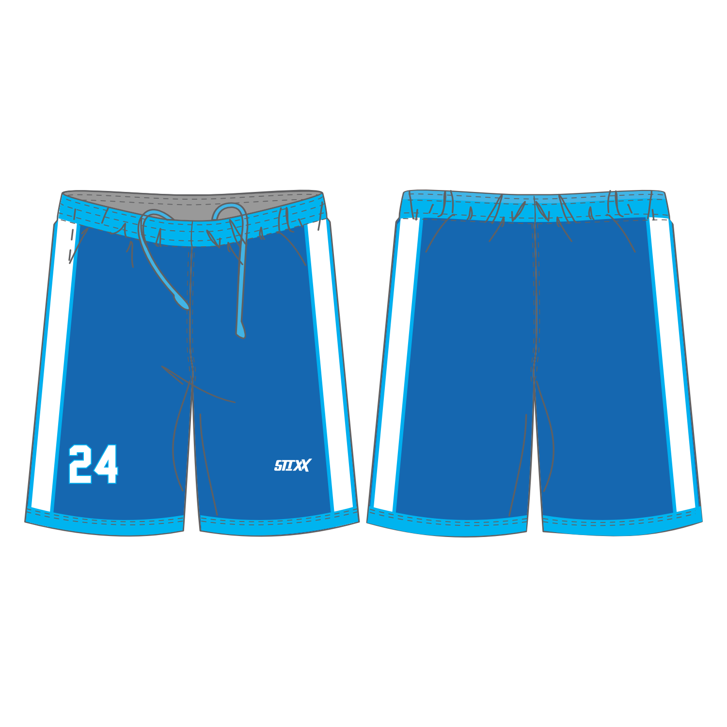 CUSTOM REVERSIBLE BASKETBALL SHORTS