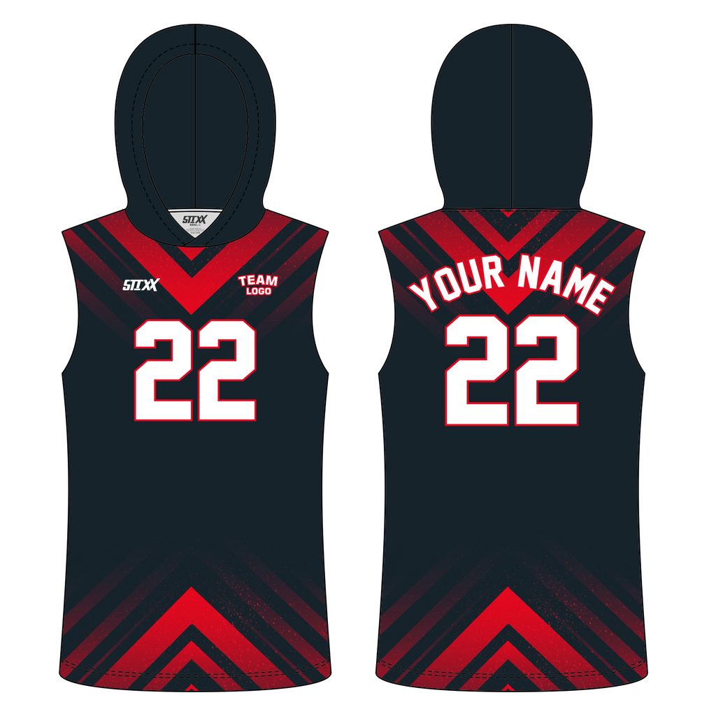 CUSTOM SLEEVELESS HOODIE SHOOTING SHIRTS