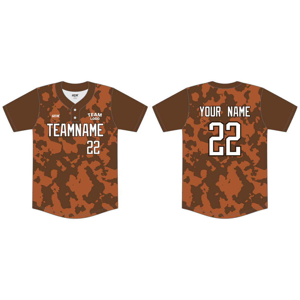 Custom 2-Button Baseball Jerseys