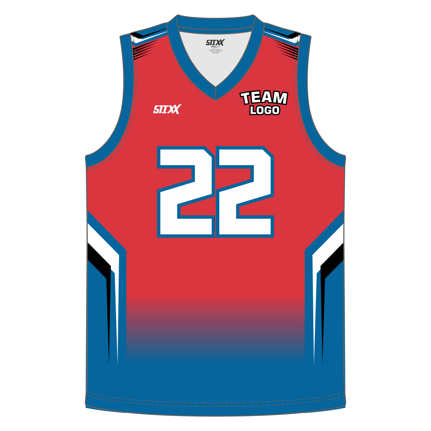 CUSTOM V-NECK BASKETBALL JERSEYS