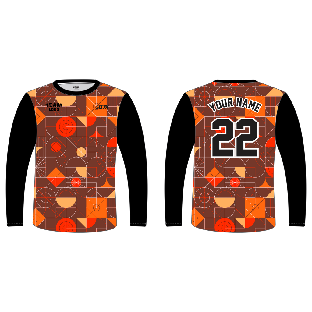 Custom Long Sleeve Crew Neck T-Shirts