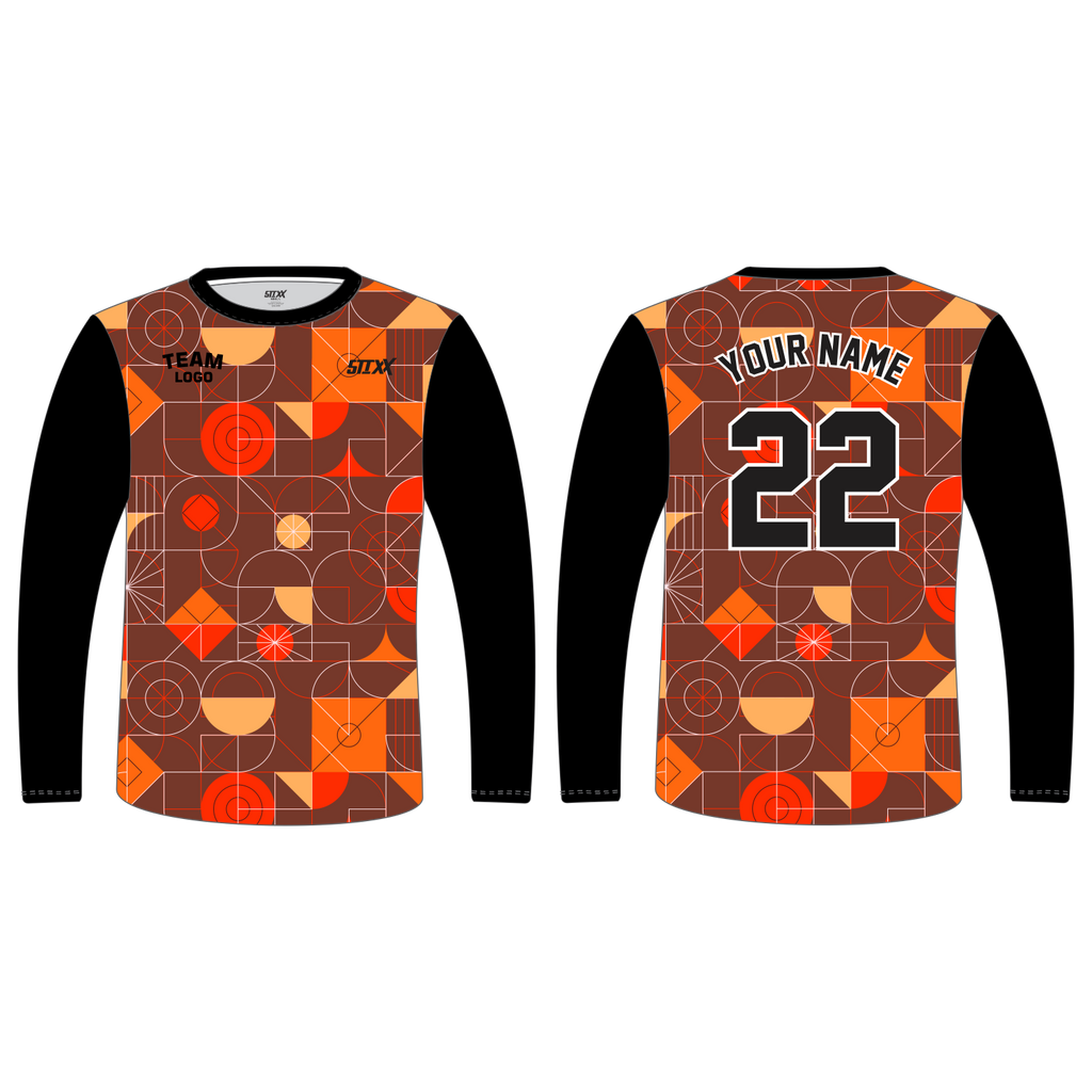 Custom Long‑Sleeve Crew Neck T‑Shirts