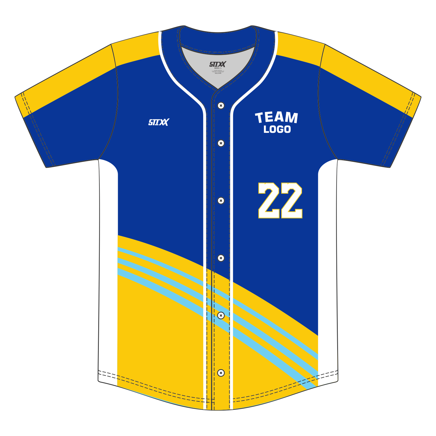 Custom Button-Down Baseball Jerseys