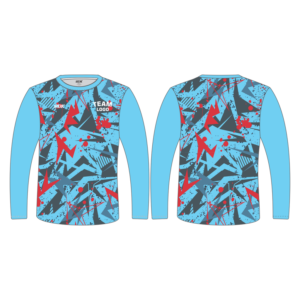 CUSTOM LONG SLEEVE SHOOTING SHIRTS (ROUND NECK)