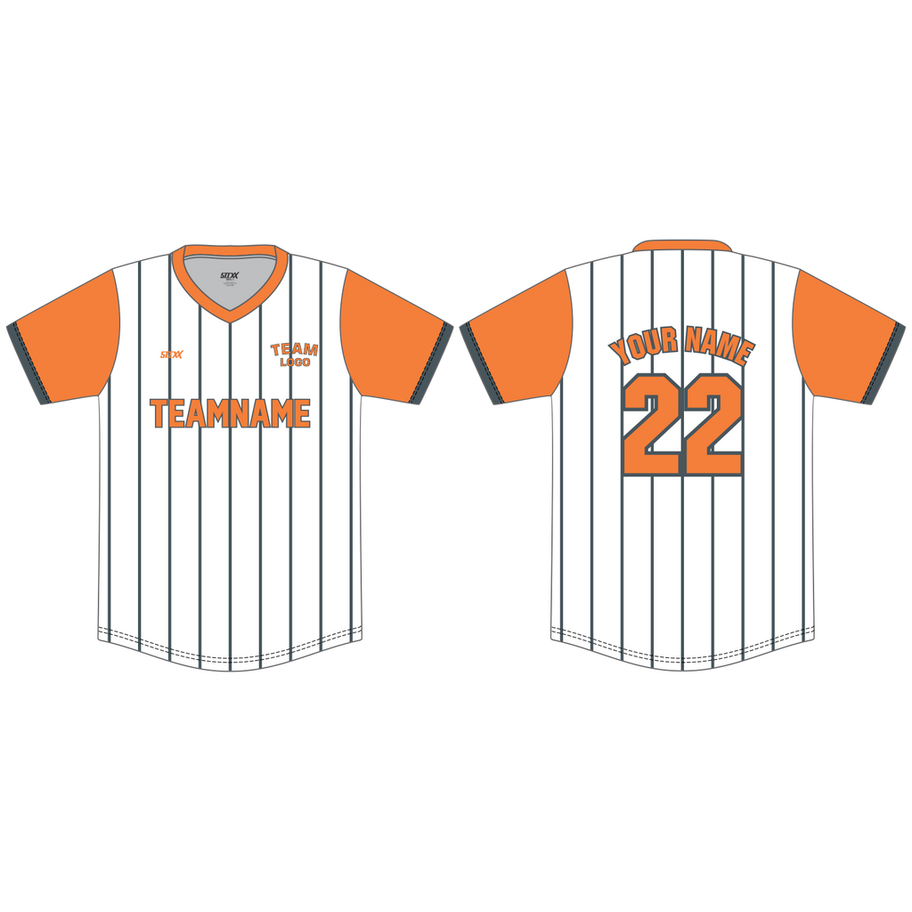 Custom V-Neck Baseball Jersey