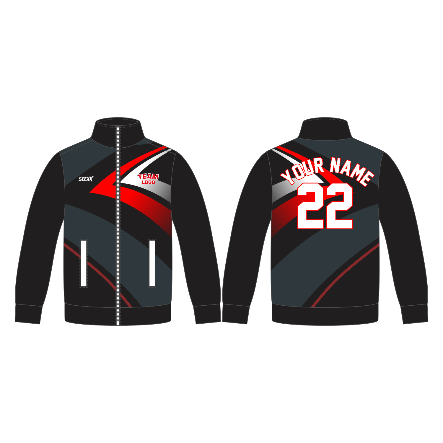 CUSTOM WARMUP JACKETS