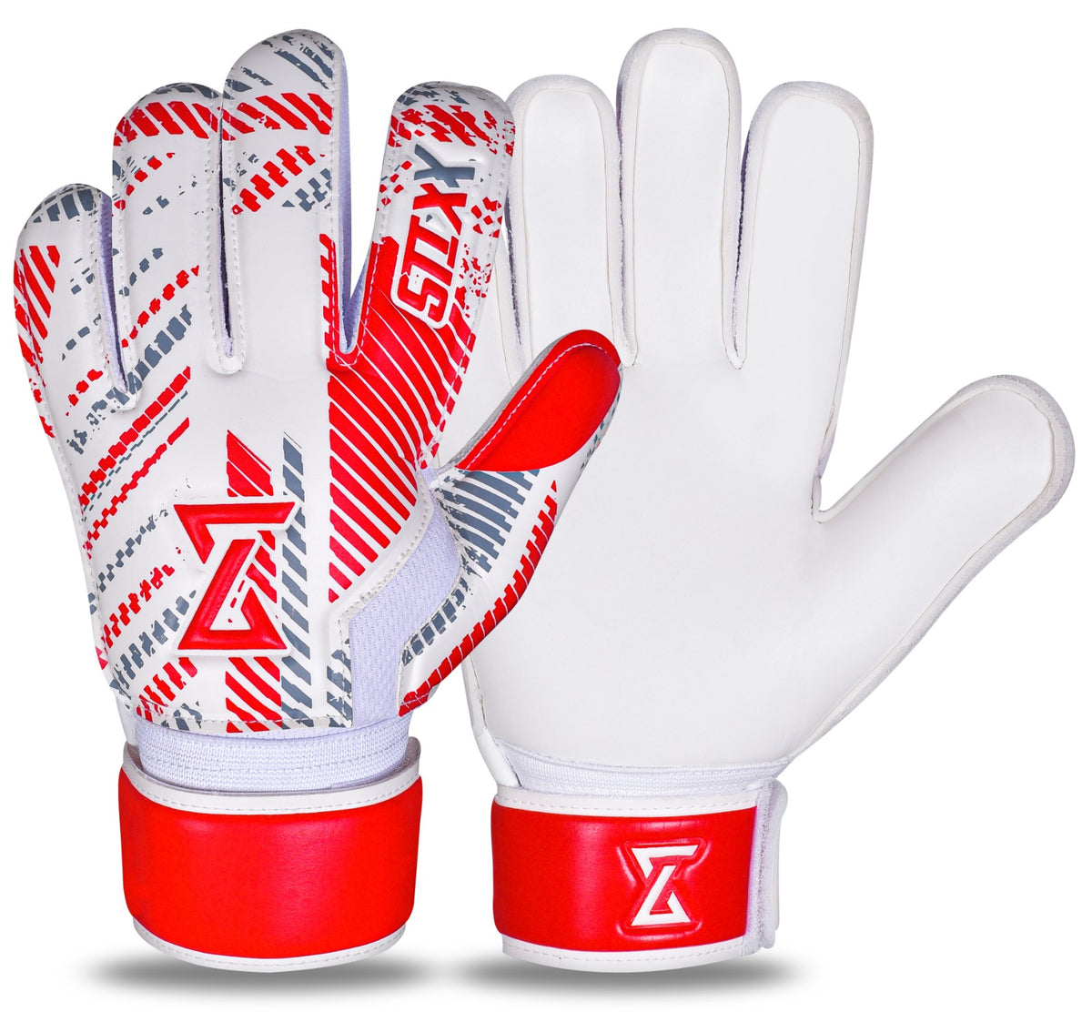 STIXX Goalie Gloves Youth Kids - Soccer Goalie Gloves with Anti Slip Strong Grip