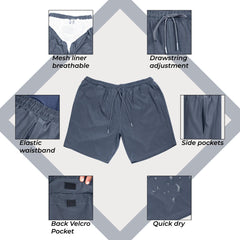 GREY STIXX GEAR SHORT